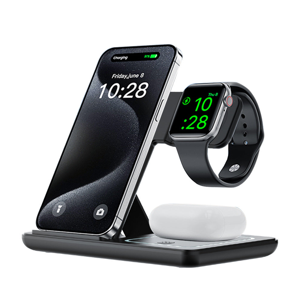 KNOVO TriDock 3-in-1 Wireless Charging Stand